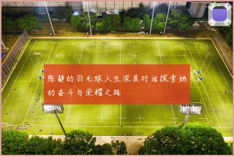 陈静的羽毛球人生深度对话探索她的奋斗与荣耀之路